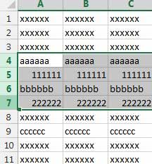 Как напечатать определенные строки в Excel 2013