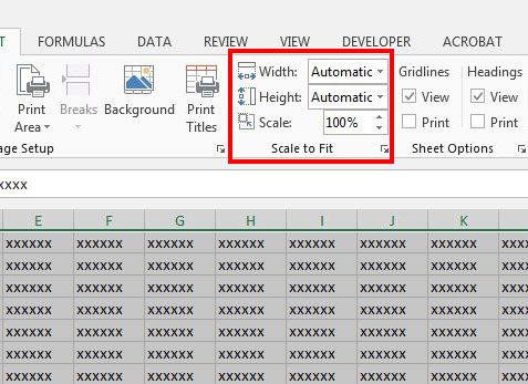 Почему печать моей электронной таблицы в Excel 2013 такая маленькая?