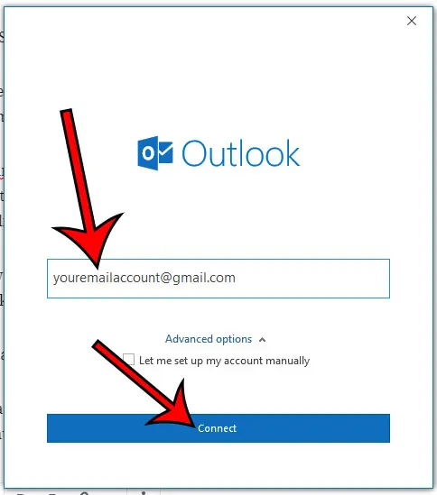 Как добавить учетную запись Gmail в Outlook для Office 365