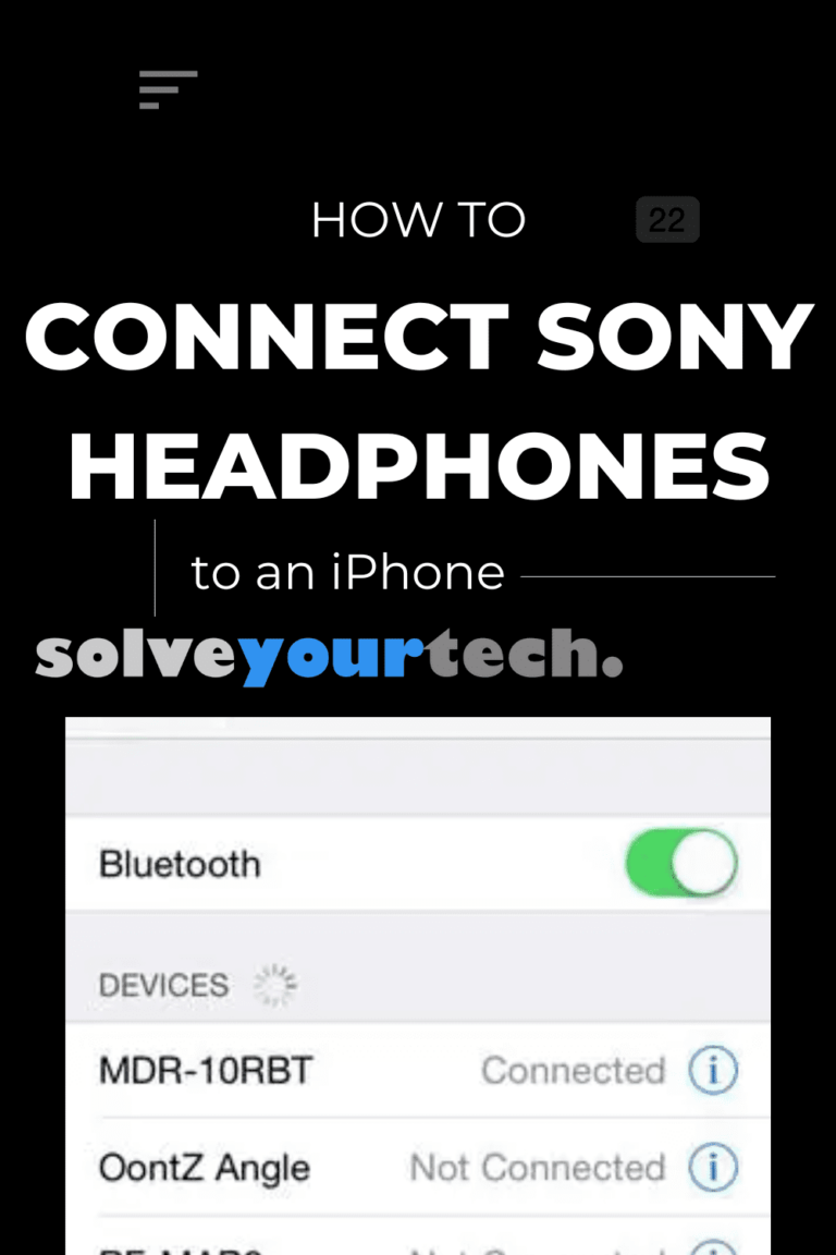 Как подключить наушники Sony к iPhone