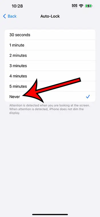 iPhone 14: как заставить экран оставаться включенным дольше