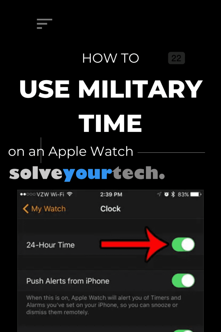 Как настроить 24-часовой формат Apple Watch
