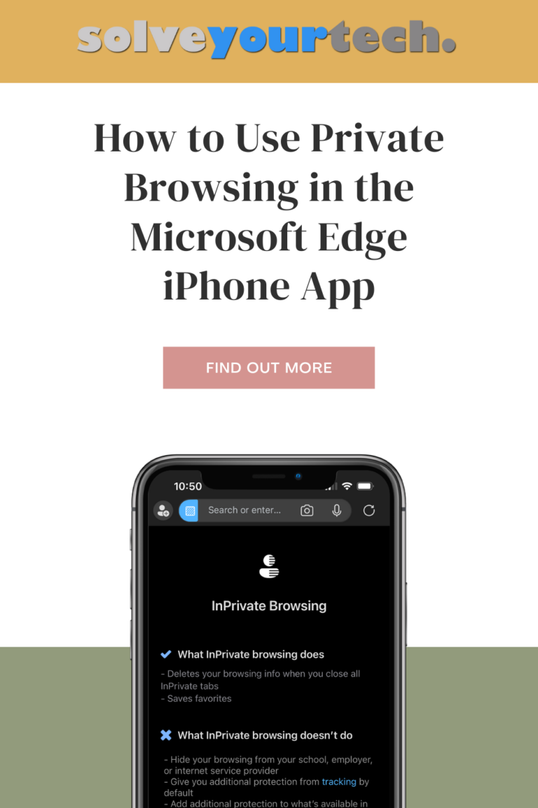 Как переключаться между обычным и приватным режимами в Microsoft Edge на iPhone
