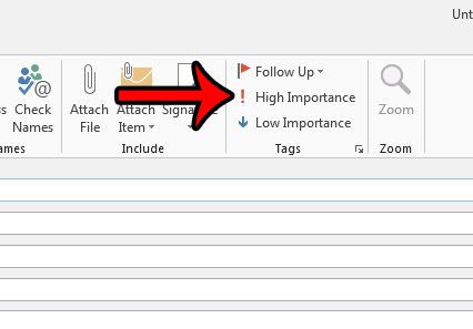 Как отправить важное электронное письмо Outlook в Outlook 2013
