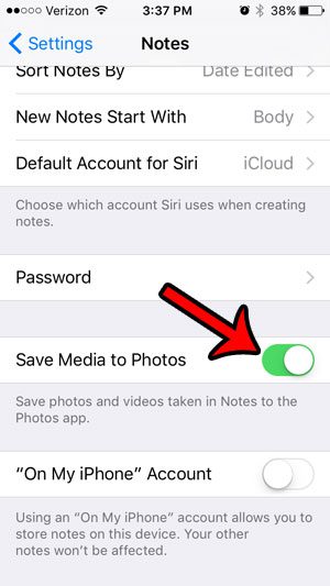 Как сохранить фотографии и видео, снятые в заметках, в приложение iPhone Photos