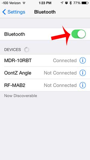 Как остановить синхронизацию устройства Bluetooth с вашим iPhone