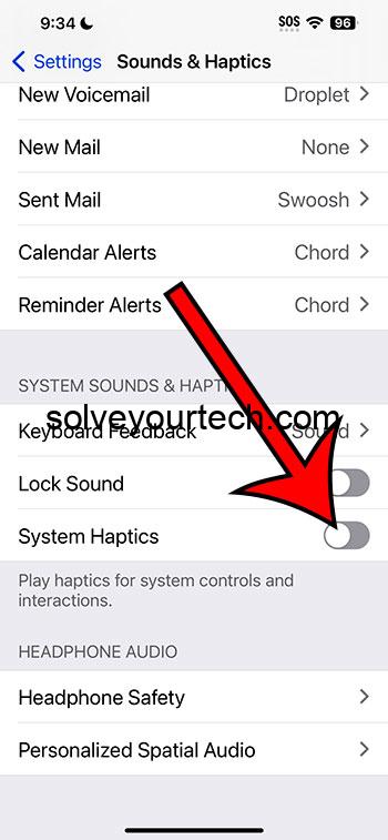 Как отключить системную тактильность на iPhone 15: пошаговое руководство