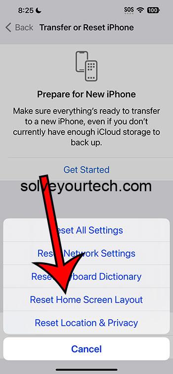 iOS 17: как сбросить главный экран на iPhone — пошаговое руководство