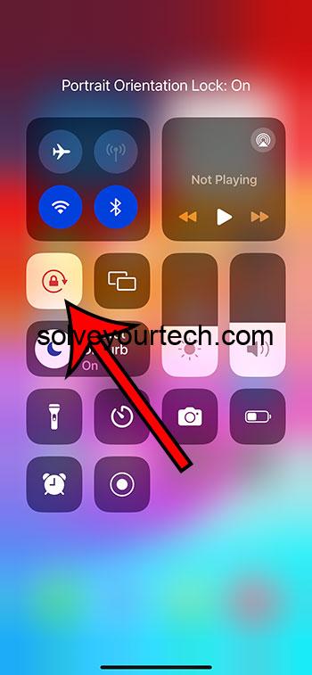 iOS 17 – Как отключить автоматический поворот на iPhone