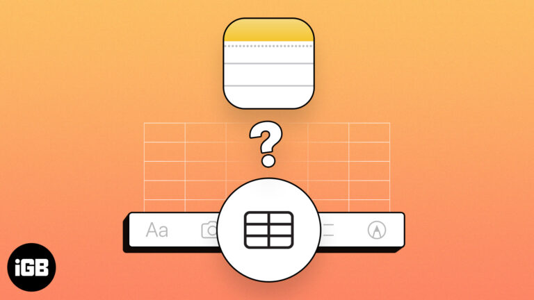 Как использовать таблицы в приложении «Заметки» на iPhone, iPad и Mac