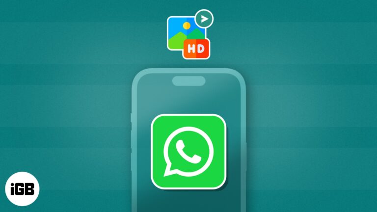 Как отправлять HD-фотографии в WhatsApp на iPhone и Mac