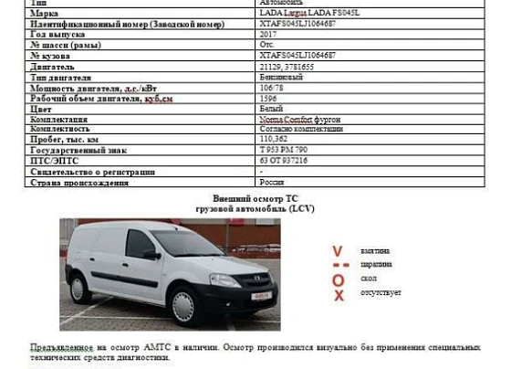 Lada Грузовой Largus FS045L